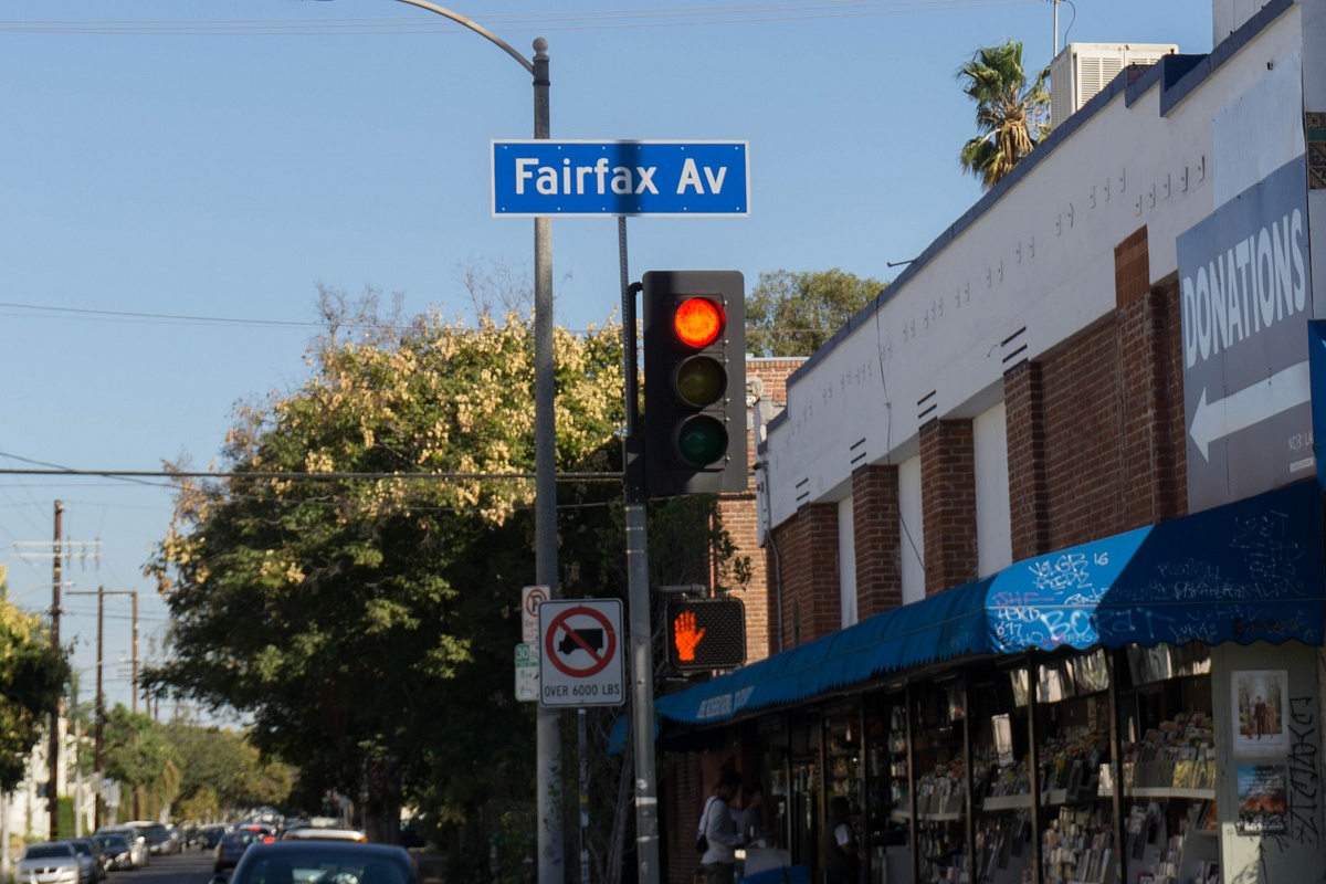 Fairfax Avenue, Los Angeles, CA