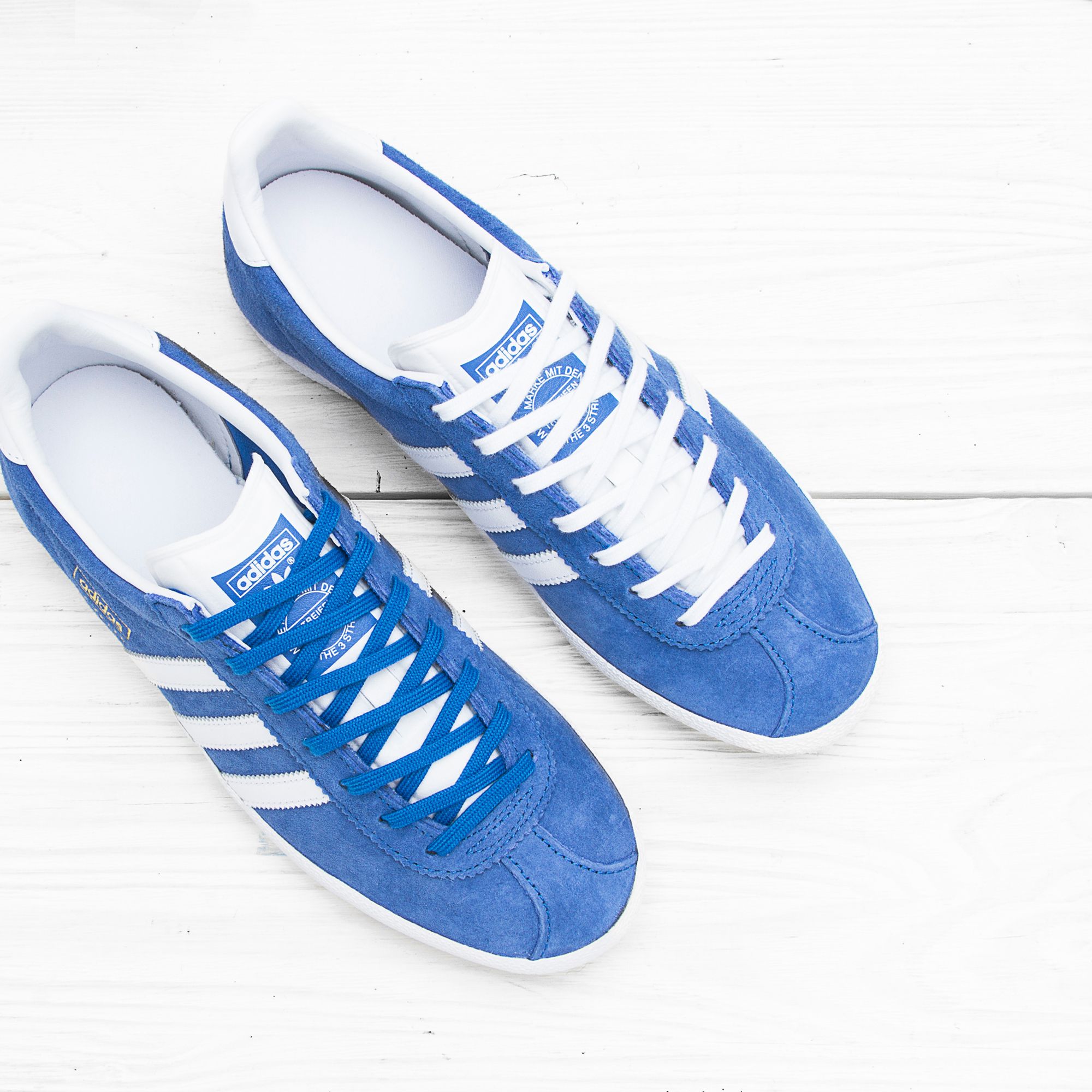 Adidas gazelle og blue suede online