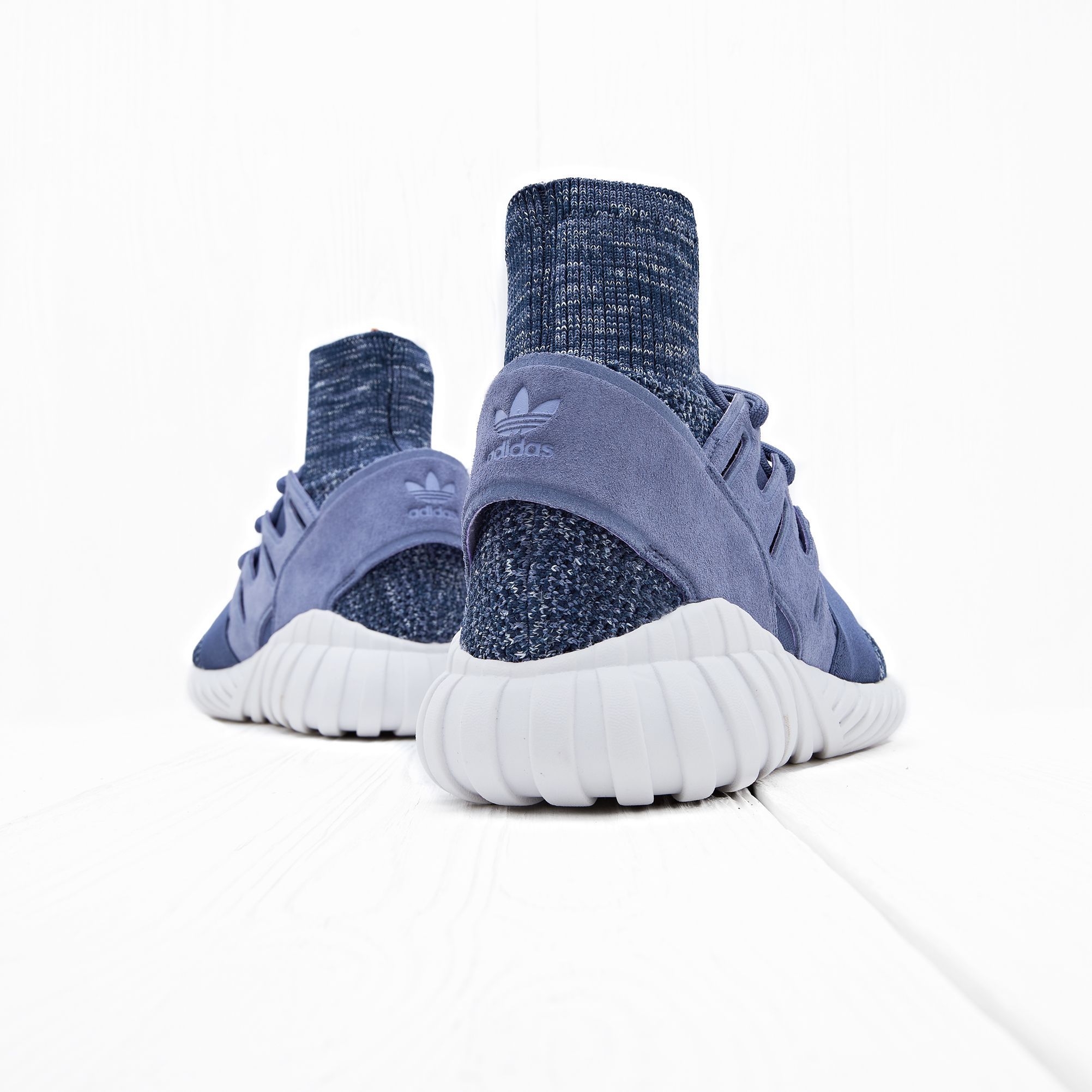 Adidas TUBULAR DOOM PRIMEKNIT GID Super Purple Collegiate Navy Vintage White