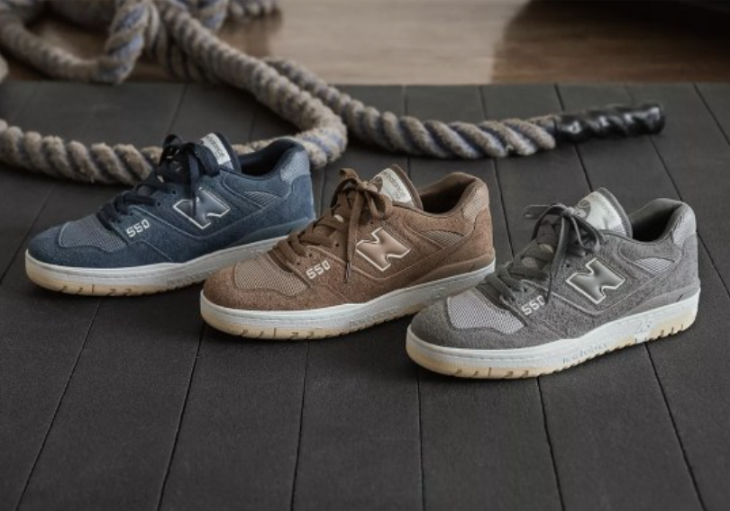New Balance 550 "Suede Pack"