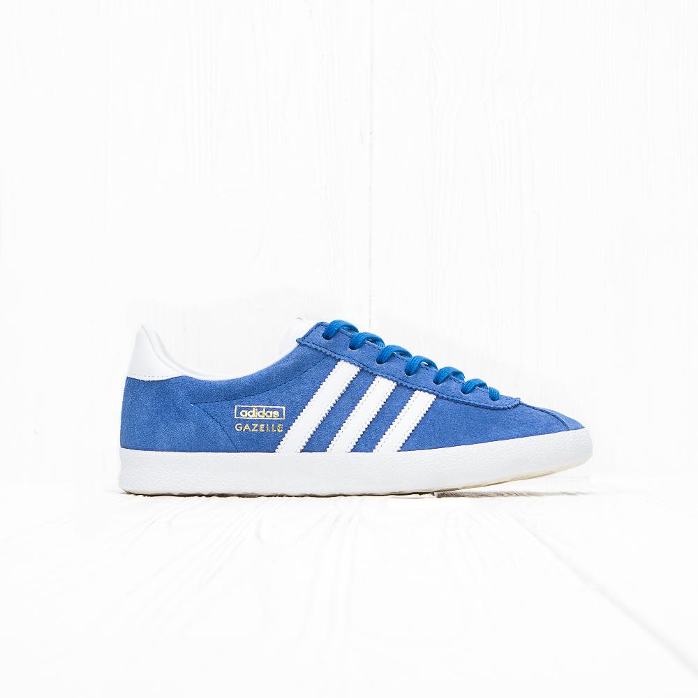 Adidas GAZELLE OG Blue White Metallic Gold