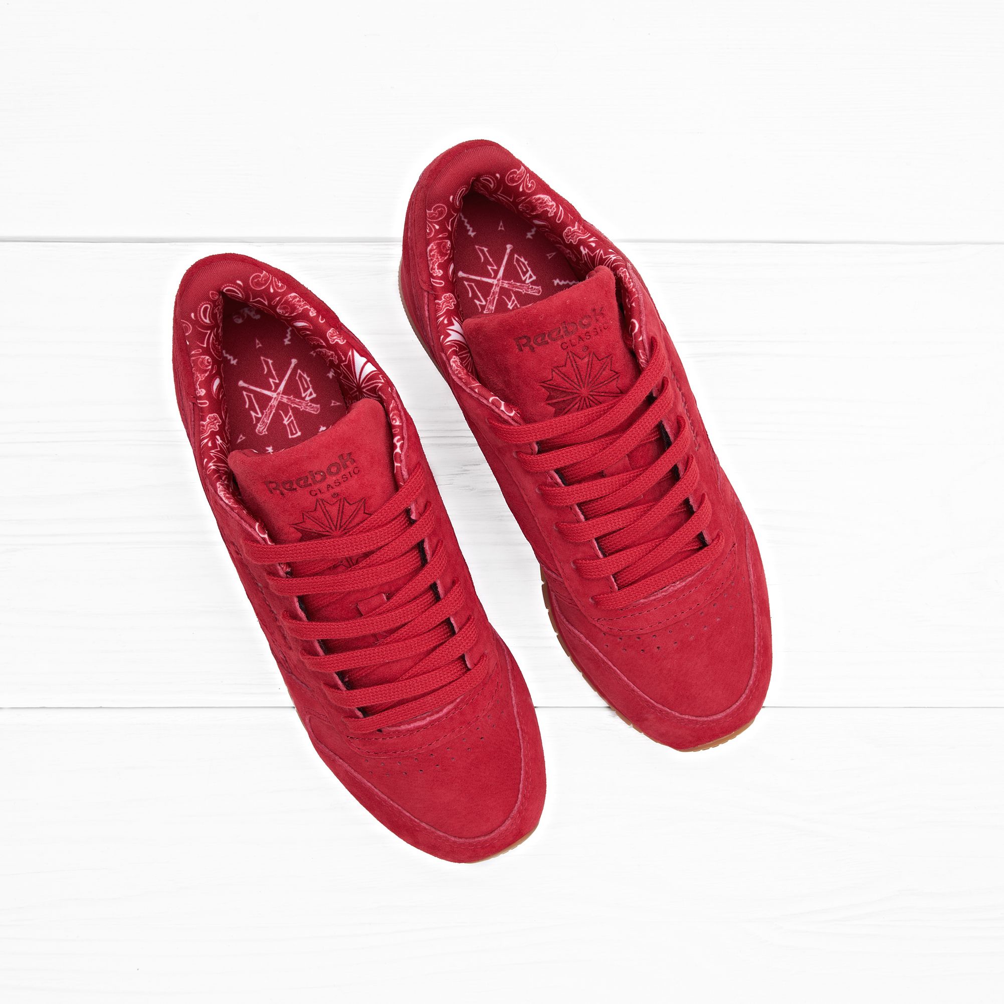 Reebok CLASSIC LEATHER TDC Scarlet White Gum