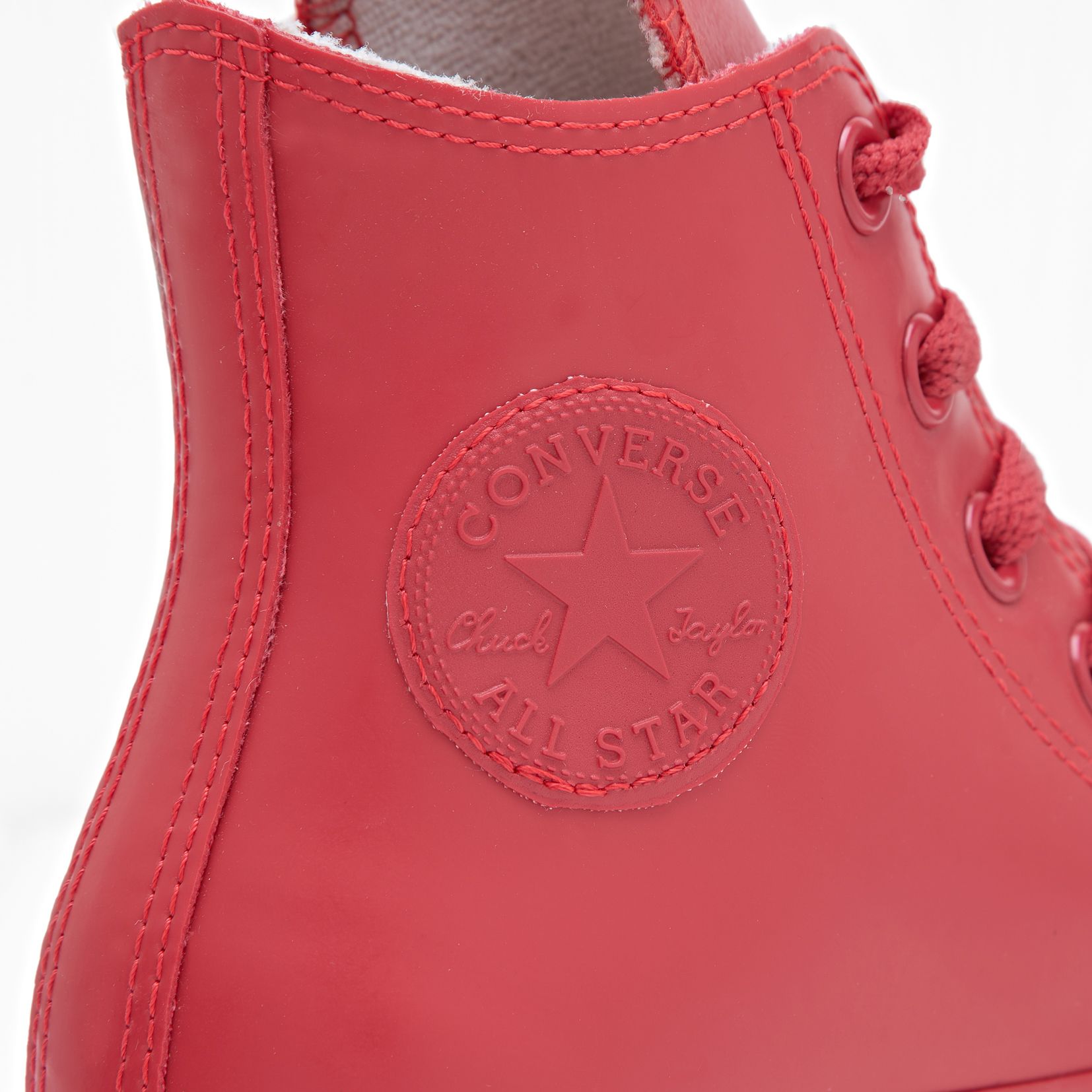 Converse red rubber online