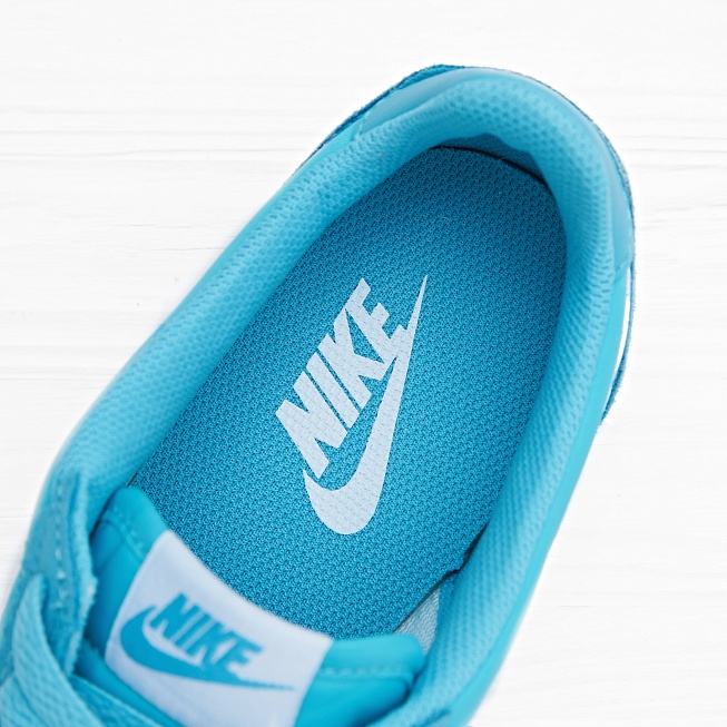 Кроссовки Nike W CLASSIC CORTEZ PRM Gamma Blue/White - Фото 4