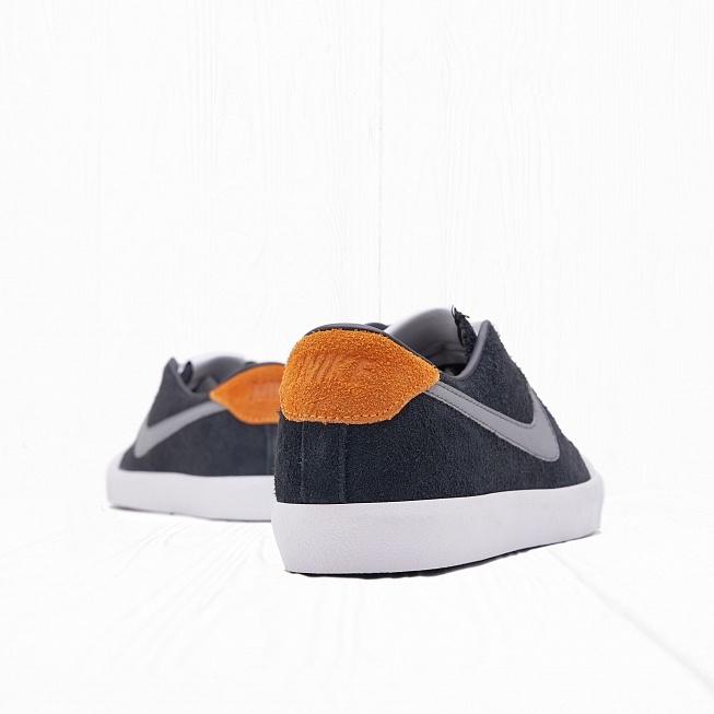 Кеды Nike SB ZOOM ALL COURT CK Black/Cool Grey VVD Orange - Фото 2