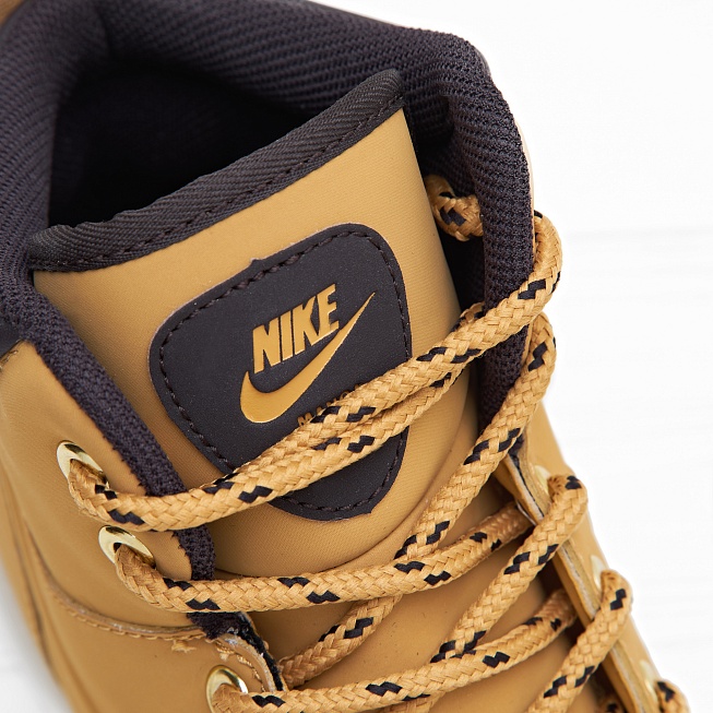 Ботинки Nike MANOA LEATHER Haystack/Velvet Brown - Фото 4
