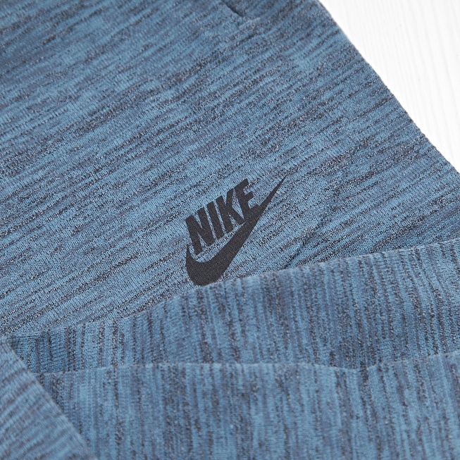 Спортивные штаны Nike W TECH KNIT Squadron Blue/Black - Фото 2