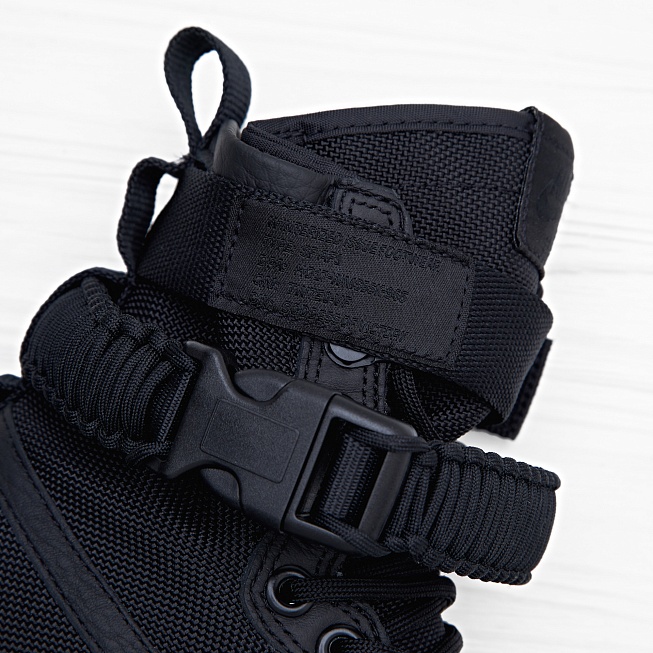 Кроссовки Nike W SF AF1 Black/Black-Black - Фото 3