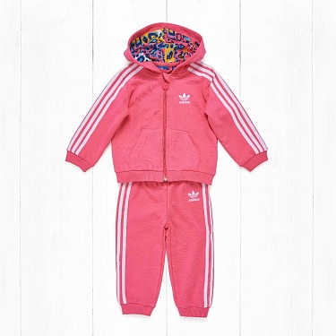 Костюм Adidas K SOCCER SPRPink/Multi-White