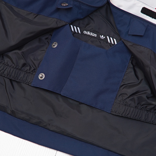 Куртка Adidas RIDING Chalk White/Scarlet/Collegiate Navy - Фото 3