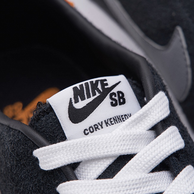 Кеды Nike SB ZOOM ALL COURT CK Black/Cool Grey VVD Orange - Фото 5