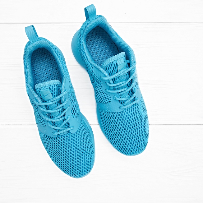 Кроссовки Nike W ROSHE ONE HYP BR Gamma Blue - Фото 3