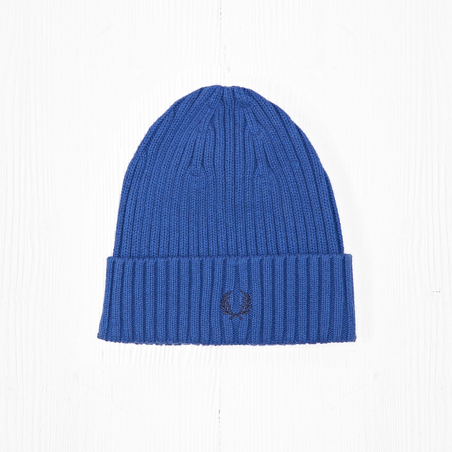 Шапка Fred Perry RIBBED Blue