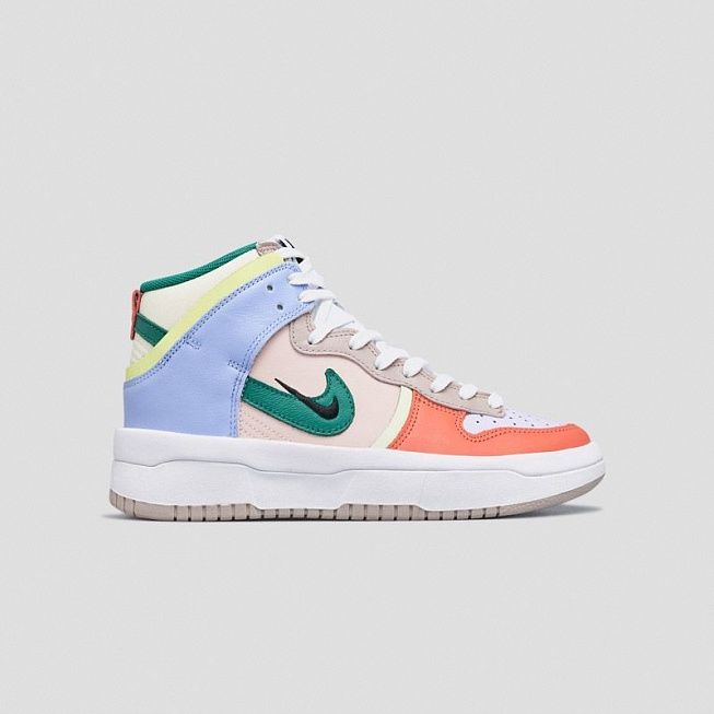 Кроссовки Nike W DUNK HIGH UP Cashmere/Green Noise-Pale Coral