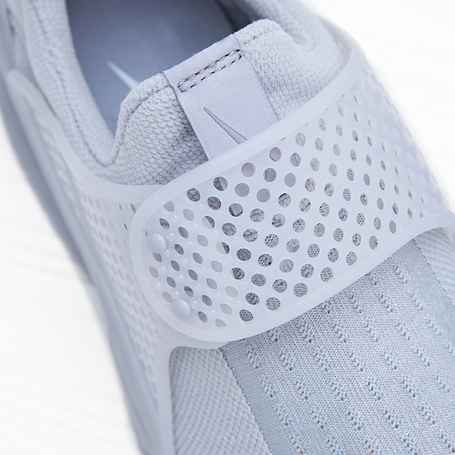 Кроссовки Nike SOCK DART KJCRD Grey/Light Grey-White - Фото 4