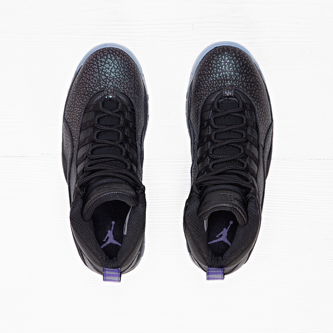 jordan 10 black and purple