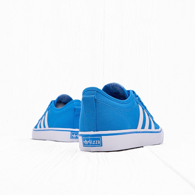 Кеды Adidas NIZZA Bright Blue/White/White - Фото 2