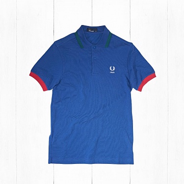 Поло Fred Perry COUNTRY SHIRT ITALY Blue