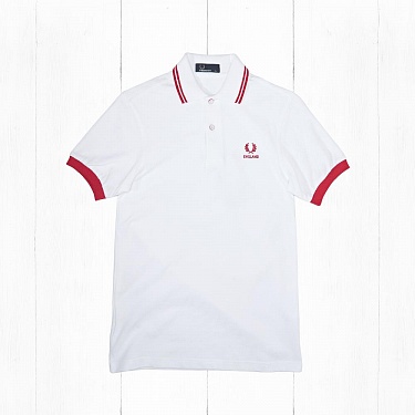 Поло Fred Perry COUNTRY SHIRT ENGLAND White