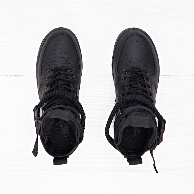Кроссовки Nike SF AF 1 Black/Black - Фото 2
