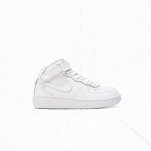 Кроссовки Nike AIR FORCE 1 MID (PS) White/White-White