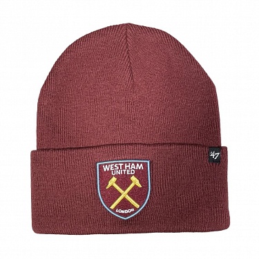 Шапка 47 Brand Knit West Ham United FC Cardinal