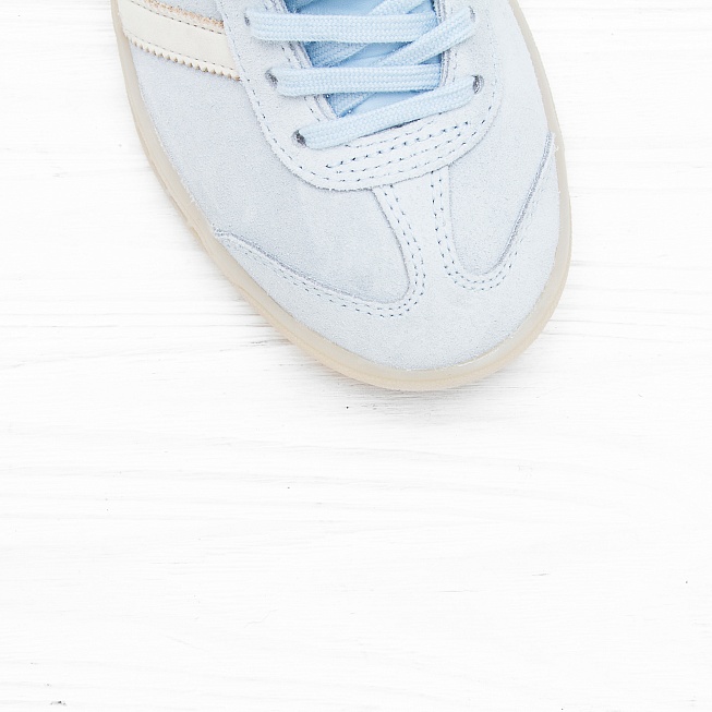 Кроссовки Adidas W HAMBURG Ice Blue F16/Off White/Off White - Фото 3