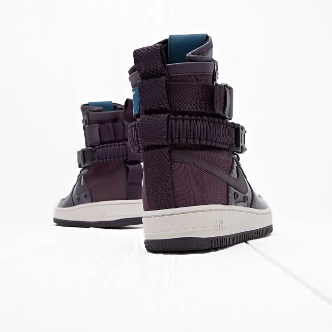 Nike SF AF 1 SE PRM Port Wine Space Blue Light Orewood