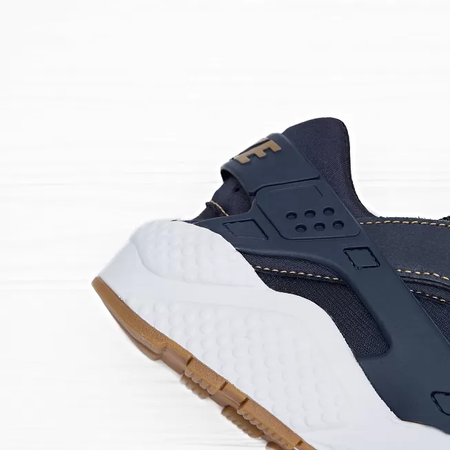 Nike huarache outlet navy and white